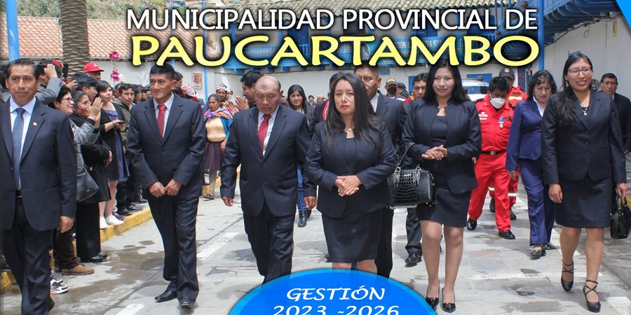 Autoridades municipales de la Provincia de Paucartambo